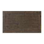 The Gray Barn Downington Table Basse à 2 Tiroirs en Bois Massif