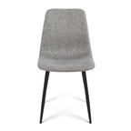 Chaises de salle à manger modernes en tissu (lot de 4) - 34x18x18