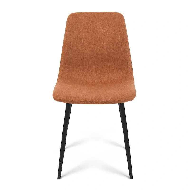 Chaises de salle à manger modernes en tissu (lot de 4) - 34x18x18