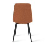 Chaises de salle à manger modernes en tissu (lot de 4) - 34x18x18
