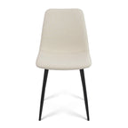 Chaises de salle à manger modernes en tissu (lot de 4) - 34x18x18