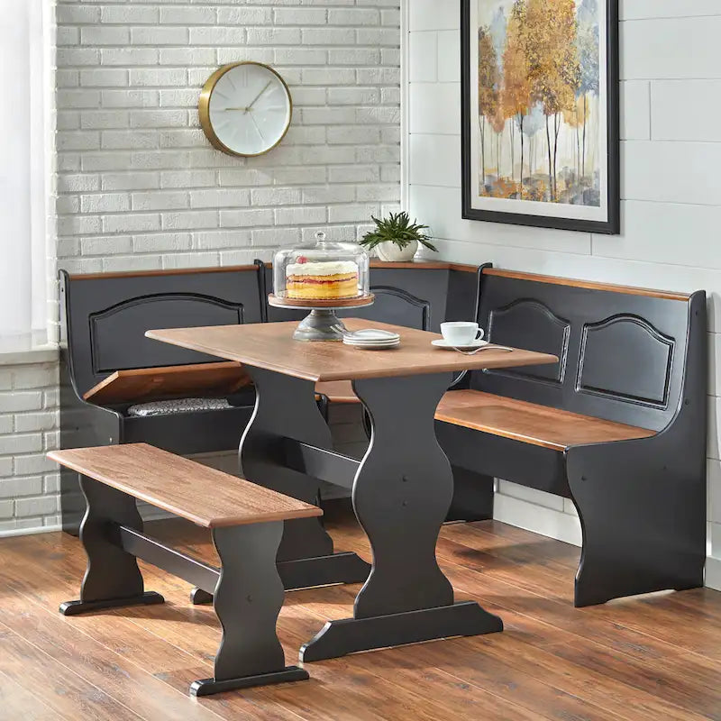 Set da pranzo Simple Living Knox Nook 3 pezzi