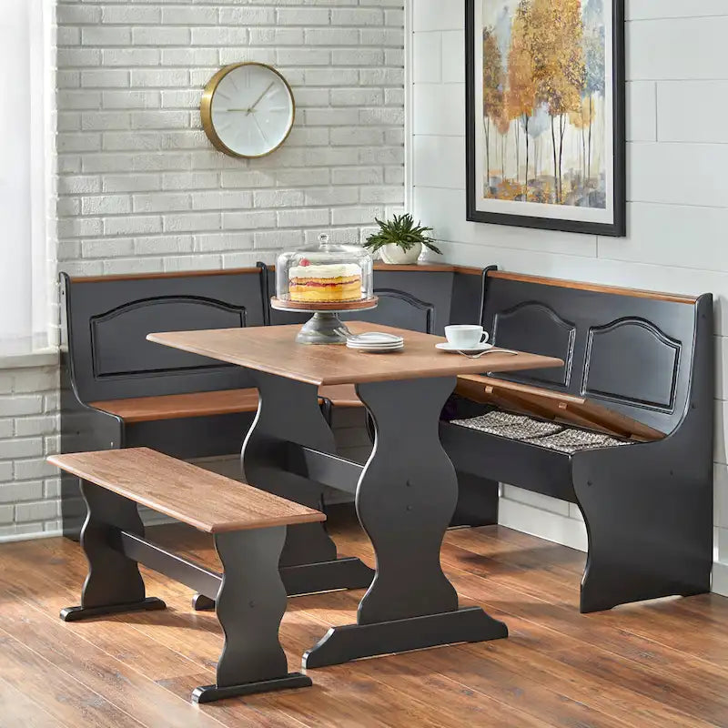 Set da pranzo Simple Living Knox Nook 3 pezzi
