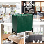 Clihome Buffet Commode de Rangement Moderne Brillant