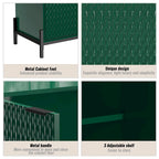 Clihome Buffet Commode de Rangement Moderne Brillant