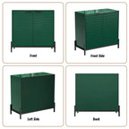 Clihome Buffet Commode de Rangement Moderne Brillant
