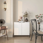 Clihome Buffet Commode de Rangement Moderne Brillant