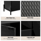 Clihome Buffet Commode de Rangement Moderne Brillant