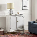 Pallantium 34Tall-2 Mobiletto d'Appoggio in Stile Rustico con 2 Ante di HULALA HOME