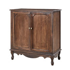 Pallantium 34Tall-2 Mobiletto d'Appoggio in Stile Rustico con 2 Ante di HULALA HOME