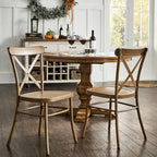 Chaises de salle à manger en métal Pompey (Lot de 2) par iNSPIRE Q Classic
