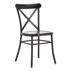Chaises de salle à manger en métal Pompey (Lot de 2) par iNSPIRE Q Classic