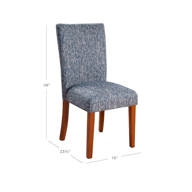 HomePop Sedia da pranzo Parson (set da 2)