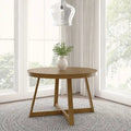 Tavolo da pranzo rotondo in legno massello Plank and Beam Classic - 47
