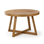 Tavolo da pranzo rotondo in legno massello Plank and Beam Classic - 47
