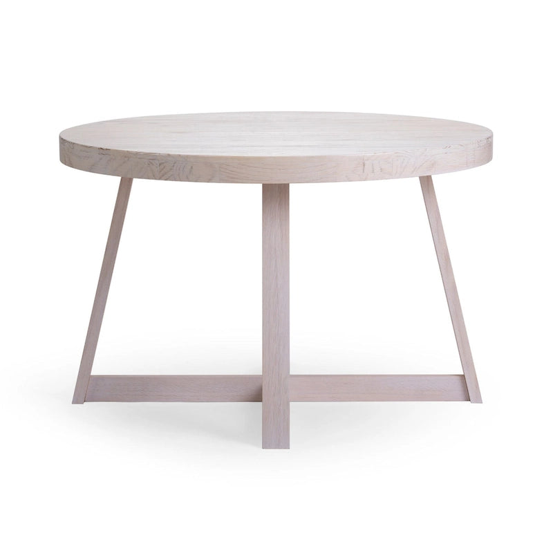 Tavolo da pranzo rotondo in legno massello Plank and Beam Classic - 47
