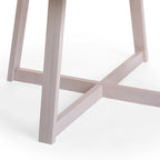 Tavolo da pranzo rotondo in legno massello Plank and Beam Classic - 47