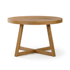 Tavolo da pranzo rotondo in legno massello Plank and Beam Classic - 47