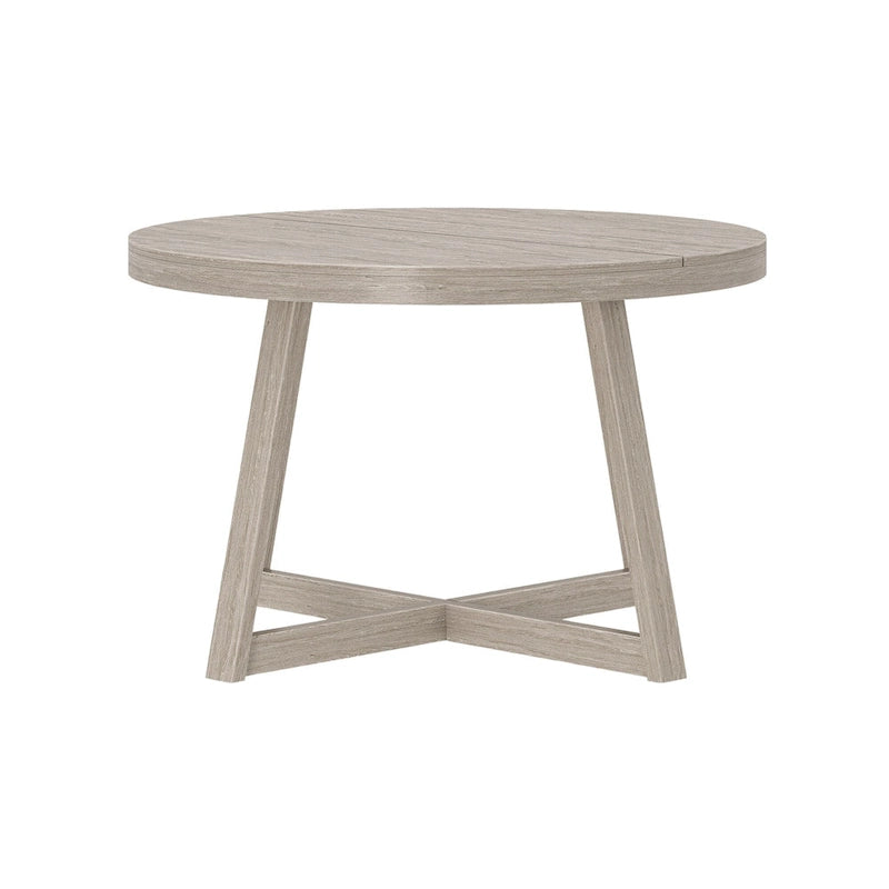 Tavolo da pranzo rotondo in legno massello Plank and Beam Classic - 47
