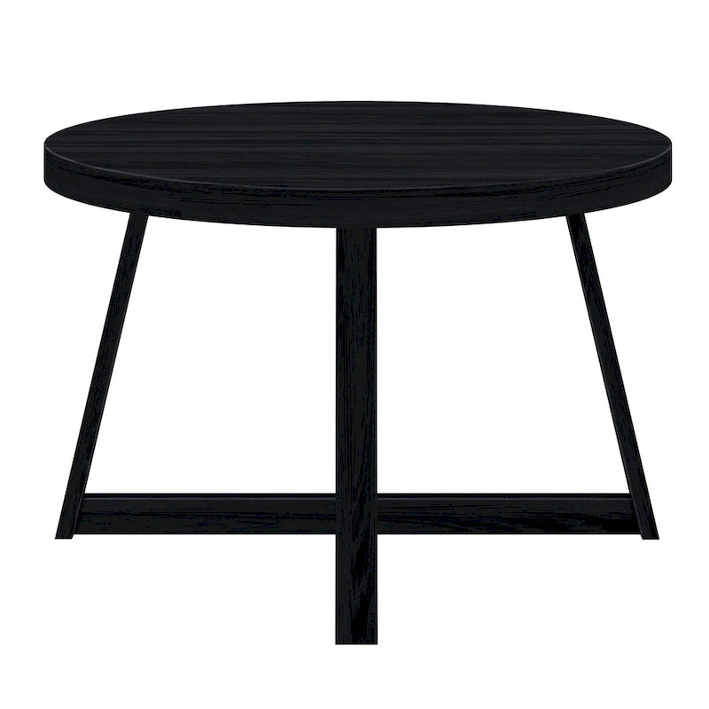 Tavolo da pranzo rotondo in legno massello Plank and Beam Classic - 47