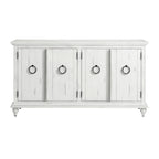 Meuble console TV Central Park en bois massif à 4 portes de 165 cm – 89 cm de haut x 165 cm de large x 46 cm de profondeur