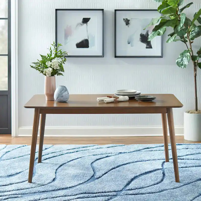 Set da pranzo a 6 pezzi Newington Simple Living con panca