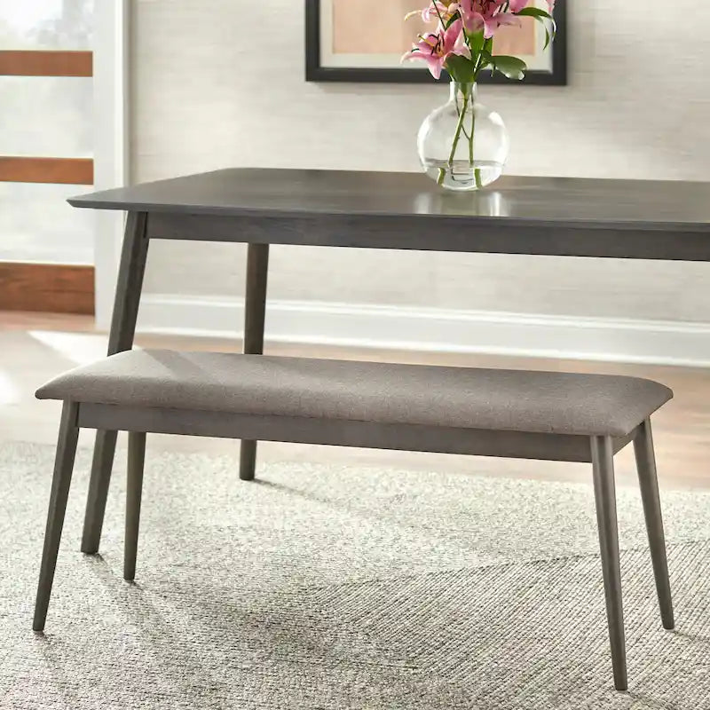 Set da pranzo a 6 pezzi Newington Simple Living con panca