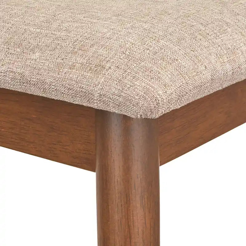 Set da pranzo a 6 pezzi Newington Simple Living con panca