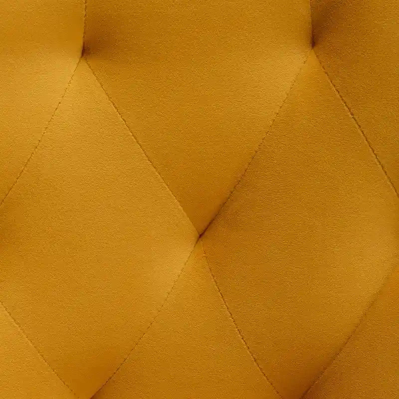 SEYNAR Sedie da Pranzo Moderne Set da 6, Sedia in Velluto con Schienale Trapuntato Senza Braccioli con Maniglia