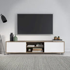 Mobile TV Hollywood Low Profile con ante per TV fino a 85 pollici