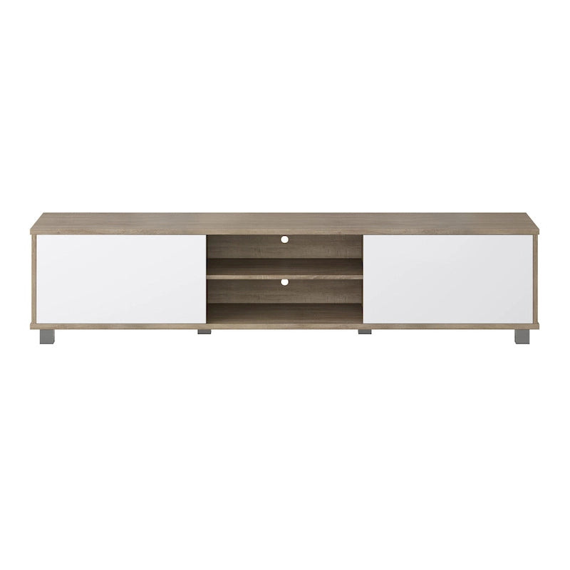 Mobile TV Hollywood Low Profile con ante per TV fino a 85 pollici