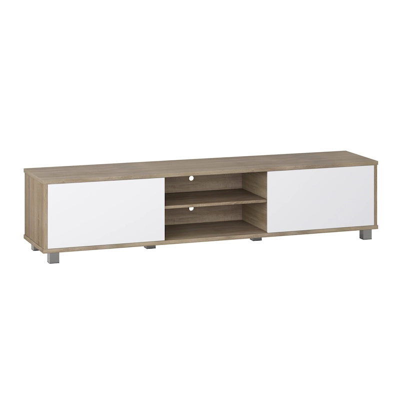 Mobile TV Hollywood Low Profile con ante per TV fino a 85 pollici