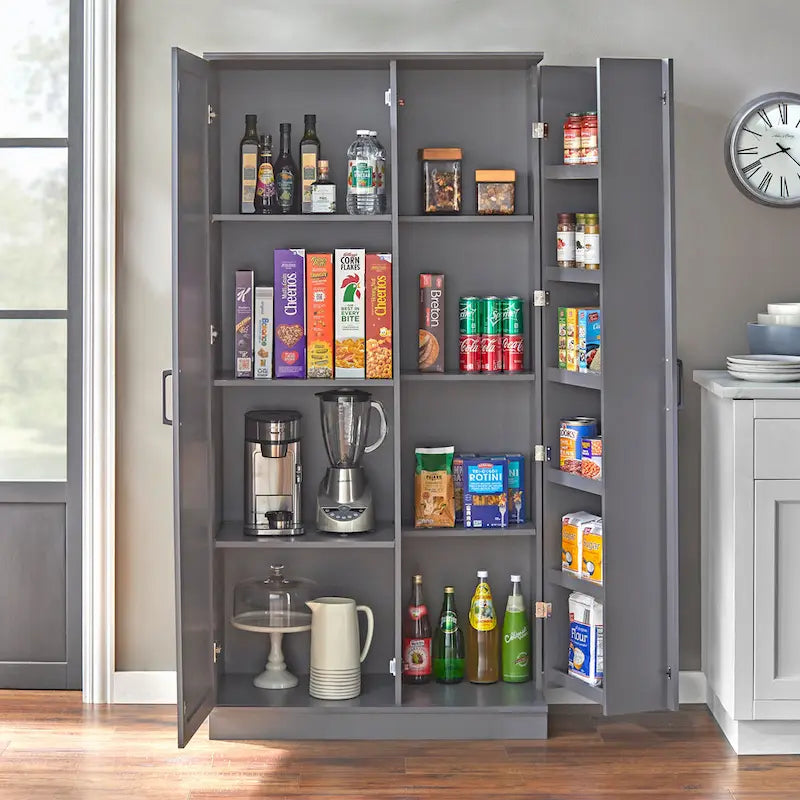 Dispensa a colonna alta Simple Living Lawrence