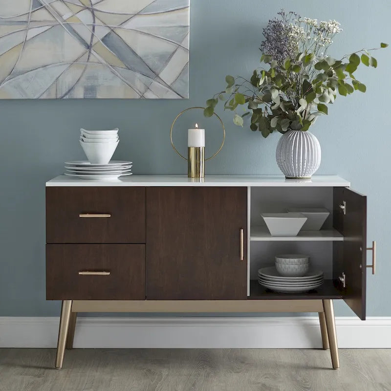 Bahut/Buffet du milieu du siècle Simple Living Stacy
