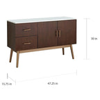Bahut/Buffet du milieu du siècle Simple Living Stacy