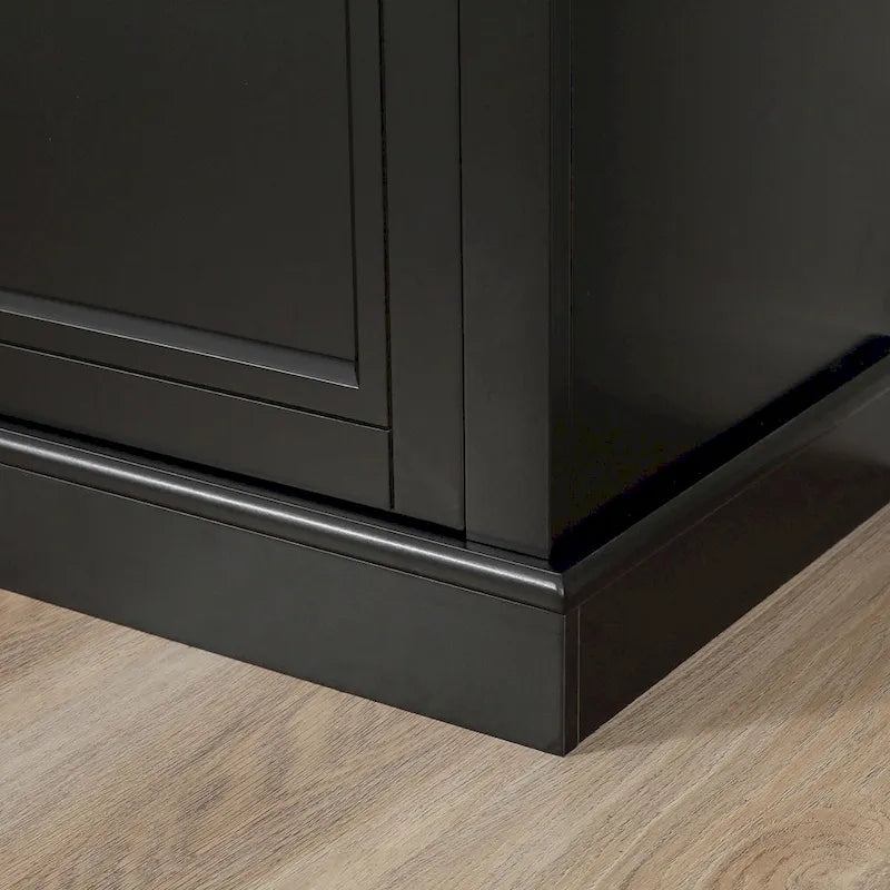 HOMCOM Madia Credenza, Mobile Buffet da Cucina, Mobile Bar con 2 Cassetti e Ante Doppie