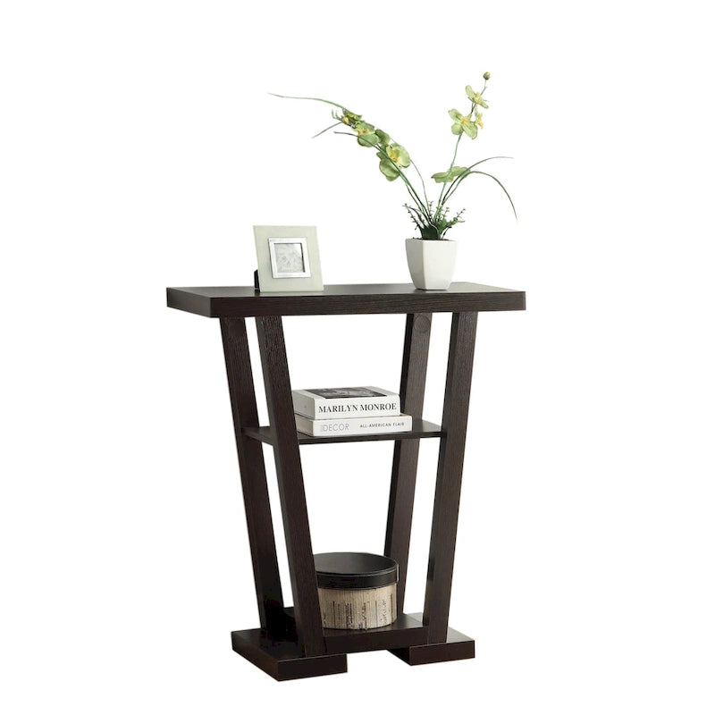 Convenience Concepts Newport V Tavolo Consolle con Ripiani