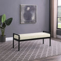 Panca moderna in metallo HomePop
