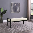 Panca moderna in metallo HomePop