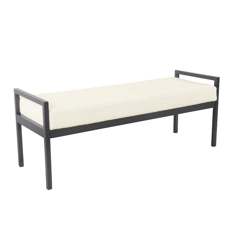 Panca moderna in metallo HomePop