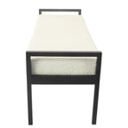 Panca moderna in metallo HomePop
