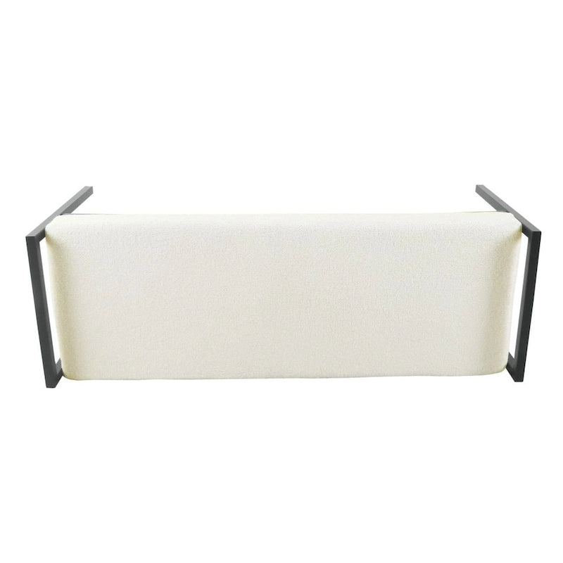Panca moderna in metallo HomePop
