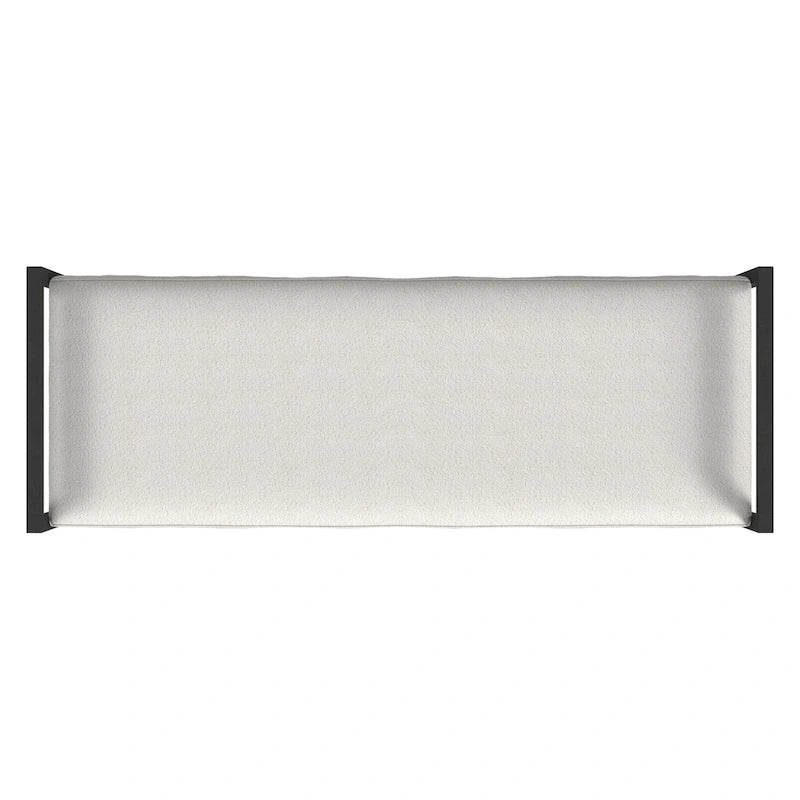 Panca moderna in metallo HomePop