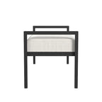 Panca moderna in metallo HomePop