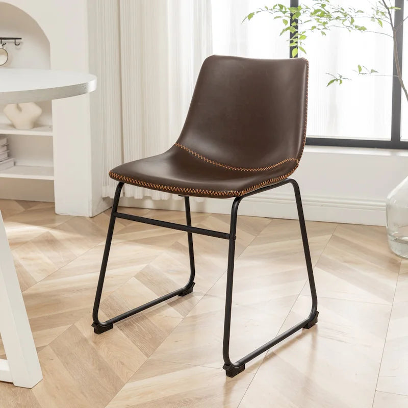 Roundhill Furniture Varna, Set da pranzo rotondo da 5 pezzi, tavolo da pranzo con base a cavalletto e 4 sedie