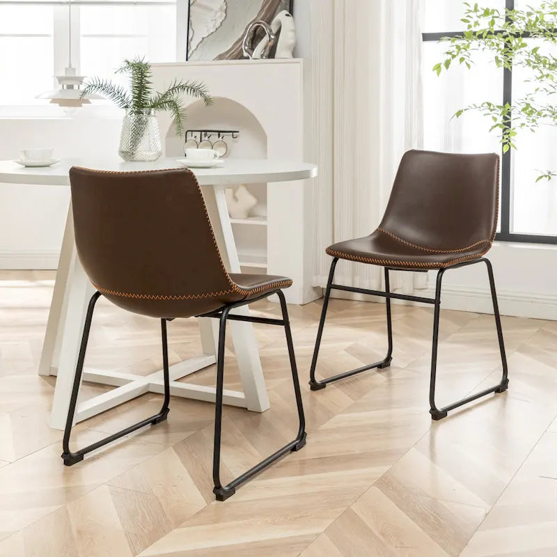 Roundhill Furniture Varna, Set da pranzo rotondo da 5 pezzi, tavolo da pranzo con base a cavalletto e 4 sedie