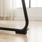 Roundhill Furniture Varna, Set da pranzo rotondo da 5 pezzi, tavolo da pranzo con base a cavalletto e 4 sedie