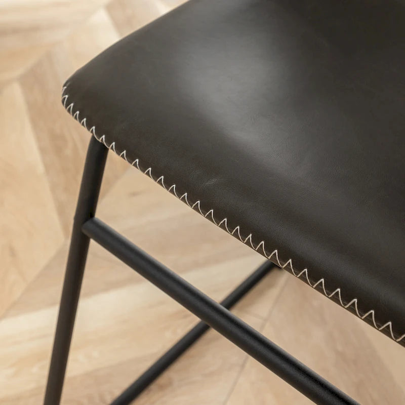 Roundhill Furniture Varna, Set da pranzo rotondo da 5 pezzi, tavolo da pranzo con base a cavalletto e 4 sedie