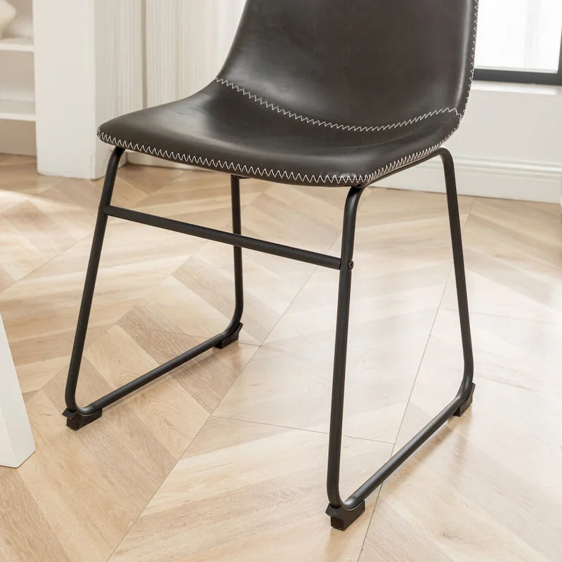Roundhill Furniture Varna, Set da pranzo rotondo da 5 pezzi, tavolo da pranzo con base a cavalletto e 4 sedie
