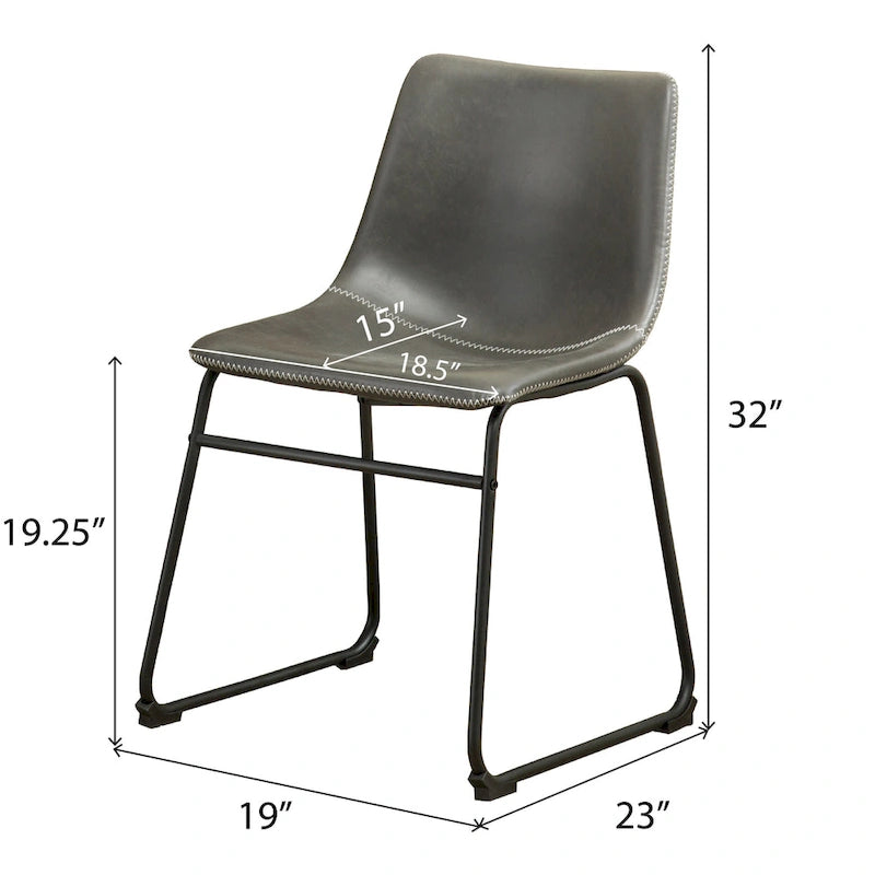 Roundhill Furniture Varna, Set da pranzo rotondo da 5 pezzi, tavolo da pranzo con base a cavalletto e 4 sedie
